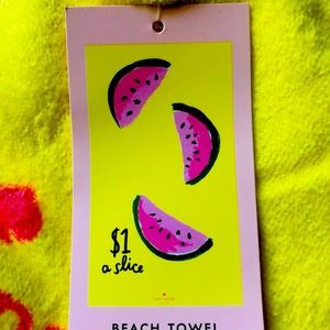 Kate Spade Jumbo Watermelon beach towel